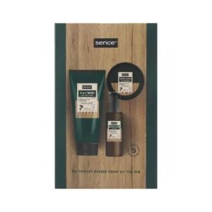 SENCE BEAUTY THE PERFACT BARBER PROOF KIT FOR HIM مجموعة العناية بالشعر للرجال